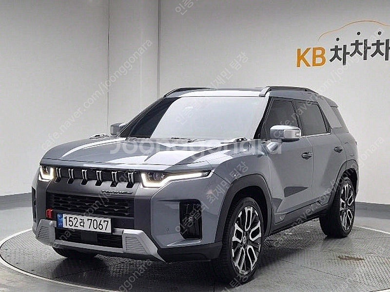 토레스 중고 구매 쌍용 중고차 회색 2023년식 33,047km 1.5 GDI-T 2WD T7 꼼꼼한 차량점검--0